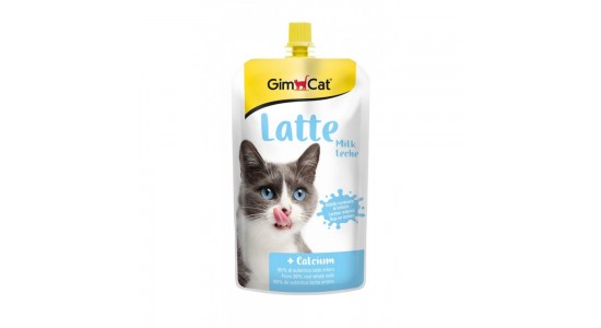Gimcat Kalsiyum Katkılı Latte Sıvı Kedi Ödülü 150 Gr