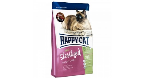 Happy Cat Kuzu Etli Sterilised Kısırlaştırılmış Kedi Maması 1.4 Kg
