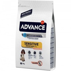 Advance Sensitive Somonlu Yetişkin Köpek Maması 3 Kg