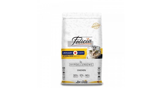 Felicia Tavuklu Sterilised Kısırlaştırılmış Kedi Maması 2 Kg