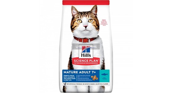 Hills Mature 7+ Ton Balıklı Yaşlı Kedi Maması 1.5 Kg