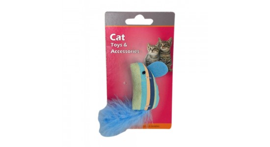Eastland Hışırtili Tüylü Kedi Oyuncağı 13.5 Cm