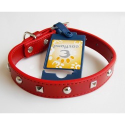 Eastland Metal İslemeli Deri Köpek Tasması 40 Cm