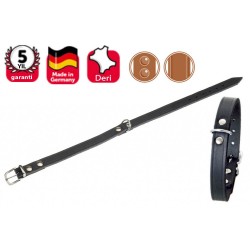 Karlie Deri Boyun Tasması 27 Cm-10Mm Siyah