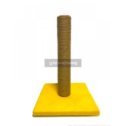 Cat Hause Kare Taban Kedi Tırmalama Platformu 40 Cm Sari