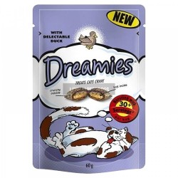 Dreamies İçi Dolgulu Ördekli Kitir Kedi Ödülü 60 Gr