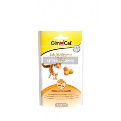 Gimcat Multivitamin Tabs Vitaminli Kedi Ödül Tableti 40 Gr
