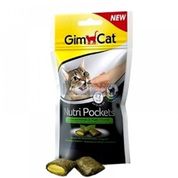 Gimcat Nutripockets Kedi Otu ve Multivitamin Kedi Ödülü 60 Gr