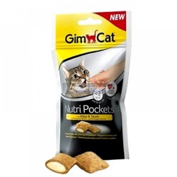 Gimcat Nutripockets Peynir ve Taurin Kedi Ödülü 60 Gr