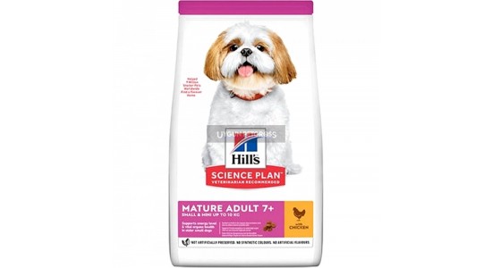 Hills Mature +7 Küçük Irk Yaşlı Köpek Maması 1.5 Kg