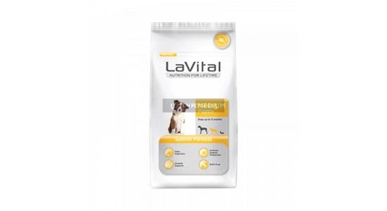 La Vital Somonlu Yavru Köpek Maması 3 Kg