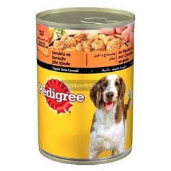 Pedigree Tavuklu ve Havuçlu Köpek Konserve Maması 400 Gr