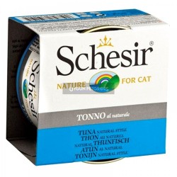 Schesir Suda Pisirilmis Yetişkin Ton Balıklı Yetişkin Kedi Konserve Maması 85 Gr