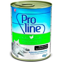 Proline Tavuklu Yetişkin Kedi Konserve Maması 415 Gr