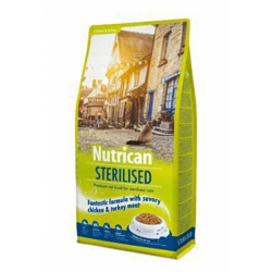 Nutrican Tavuk ve Hindi Etli Sterilised Kısırlaştırılmış Kedi Maması 2 Kg