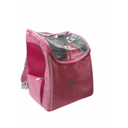 Lepus Şeffaf Sırt Çantası 40x25x30 Cm Pembe En22 Cm-Boy30 Cm-Yük.40 Cm