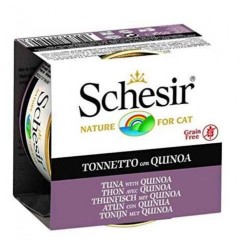 Schesir Jel İcinde Ton Balıklı Kinoali Tahılsız Yetişkin Kedi Konserve Maması 85 Gr