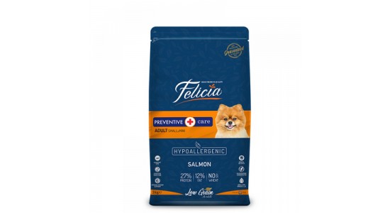 Felicia Somonlu Küçük Irk Yetişkin Köpek Maması 3 Kg